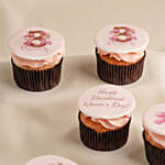 Women's Day Cupcake 6 pcs