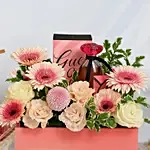 Guess Girl Perfume and Flowers