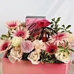 Guess Girl Perfume and Flowers