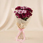 Elegant Dual Chrysanthemum Bouquet For Her