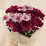 Elegant Dual Chrysanthemum Bouquet For Her