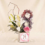 Graceful Blooms Women’s Day Vase