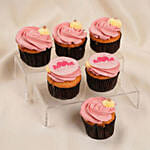 Mother's Day Vanilla Cup Cakes