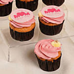 Mother's Day Vanilla Cup Cakes