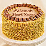 Selamat Hari Raya Pistachio Kunafa Chocolate Cake