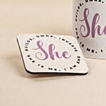 She Means Business Mug Set