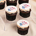 Women's Day Chocolate Cup Cakes