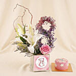 Women’s Day Signature Bloom n Cake Duo