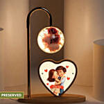 Love You Floral Table Lamp