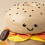 Amuseable Burger Jellycat Theme Cake