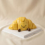 Jelly Cat Croissant Theme Cake