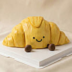 Jelly Cat Croissant Theme Cake