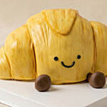 Jelly Cat Croissant Theme Cake