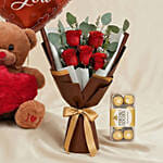 Love Gift Combo Arrangement