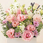 Elegant Mixed Flowers & Ferrero Rocher Black Box