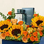 CK Free Perfume with Flowers & Chocolates