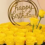 Birthday Wishes With Roses