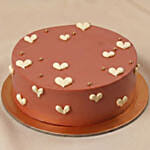 Tender Hearts Chocolate Fudge Cake