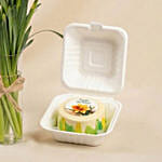 Daffodils Arrangement with Cake