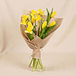 Daffodils with Tulips Birthday Flower Hand Bouquet