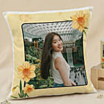 Daffodils Themed Personalised Mug and Cushion