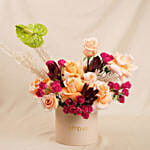 Luxury Mix Roses Box Arrangement