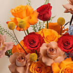 Sunset Flowers Arrangement Box