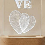 Celebrating Love Personalised LED Lamp