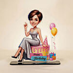 Birthday Caricature for Her