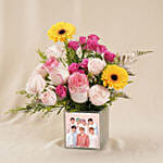 K Pop Fan Celebration Floral Vase