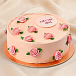 Mother’s Day Chocolate Fudge Rose Cake