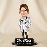 Female Doctor Caricature