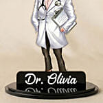 Female Doctor Caricature