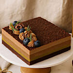 Delicious Dubai Chocolate Hazelnut Cake 7 inches