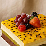 Delicious Dubai Chocolate Passionfruit Twist Cake 7 inches