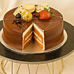 Delightful Chocolate Macarons Cake