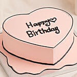 Heart Shaped Special Chocolate Cartoon 6 Inches