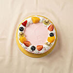 Jellycat Theme Cake with Fresh Fruits n Cream