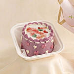 Mother Day Pink Flowers and Bento cake Bundle