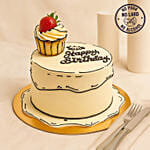 Comical Treat Birthday Special Chocolate Cake