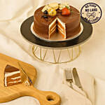 Delightful Chocolate Macarons Cake