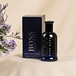 Birthday Flower with Boss Perfume for Him