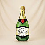 Bubble Celebrations Wine Bottle Balloon 39 Inch