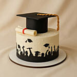 Celebratory Graduation Hat Chocolate Cake