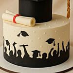 Celebratory Graduation Hat Chocolate Cake