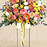 Congratulatory Flowers Stand