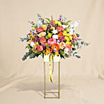 Congratulatory Flowers Stand