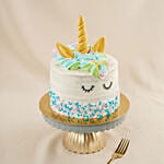 Cute Unicorn Vanilla Cake