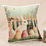 Easter Bunny Cushion and Mug