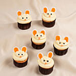 Easter Hoping Chocolate Cupcakes